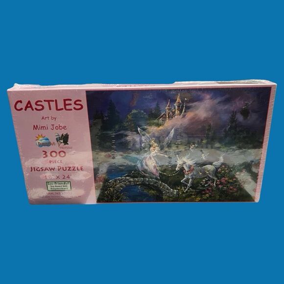 NIB Sealed Castles Fairy 300 pc Jigsaw Puzzle by SunsOut - Picture 2 of 5